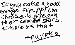 Drawn comment by FujiBaka