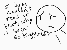 Drawn comment by Daddy