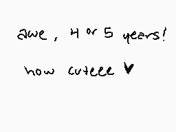 Drawn comment by ♥