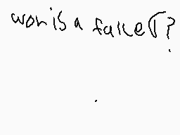 Drawn comment by sarah