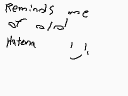 Drawn comment by Ognarat
"Reminds me or a/a! Hatena"