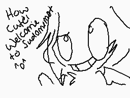 Drawn comment by LeEevee
"How cute to welcome you suddenly!"