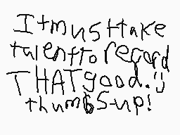 Drawn comment by F☀blefl☀me