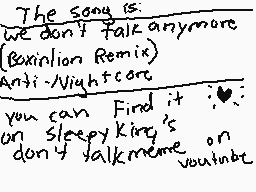 Drawn comment by Fernfall☆