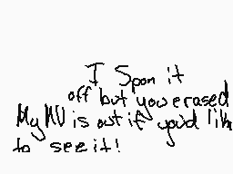 Drawn comment by Trixie