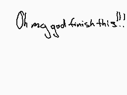 Drawn comment by Sans