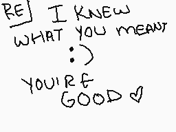 Drawn comment by Satan