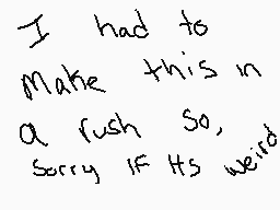 Drawn comment by Caroline