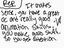 Drawn comment by loudUmbra