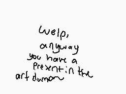 Drawn comment by SpaceGhost