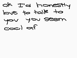 Drawn comment by Opaline