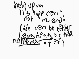 Drawn comment by fierfox