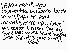 Drawn comment by OmegaZoey♥