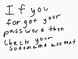 Drawn comment by Dylan