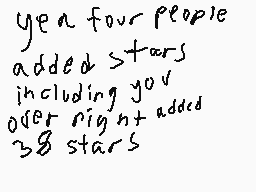 Drawn comment by Dylan