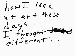 Drawn comment by Dylan