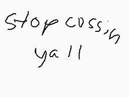 Drawn comment by Dylan