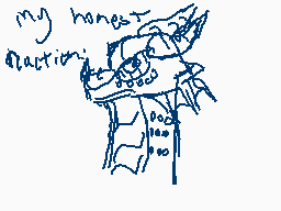 Drawn comment by krazy_katt
"my honest action:"