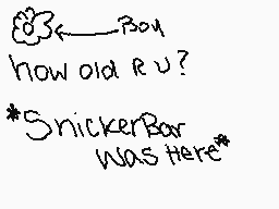 Drawn comment by SnickerBar