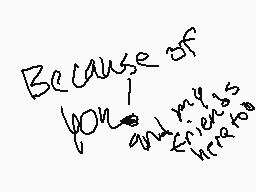 Drawn comment by Alex Rose