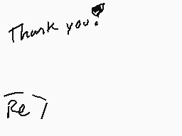 Drawn comment by 〒ⓇⒶⓍⓍ♠Alt
"Thank you."