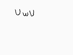 Drawn comment by JioSef™
"u wJ"