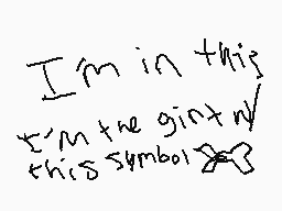 Drawn comment by Kristin