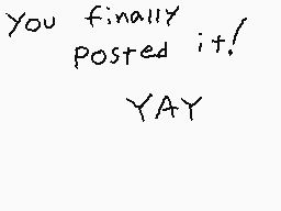 Drawn comment by cupman22