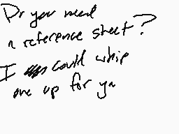 Drawn comment by Vanish±