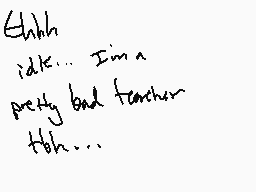 Drawn comment by Vanish±