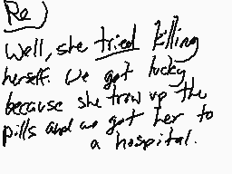 Drawn comment by Vanish±