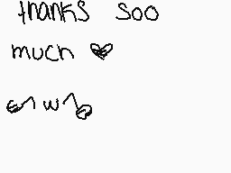 Drawn comment by こわモRRソ　:)
"thanks soo much 💖 enjoy"