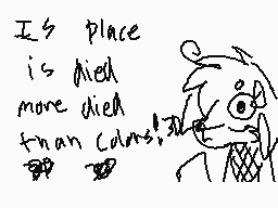 Drawn comment by Danny