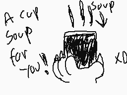 Drawn comment by ★Knuckles★
"A cup Soup for you! :O"