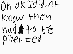 Drawn comment by CosmicWolf