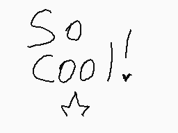 Drawn comment by 😃
"So cool!"