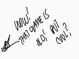 Drawn comment by queenchaos