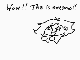 Drawn comment by StarGoblyn
"Wow!! This is awesome!!"