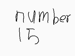Drawn comment by Eli
"number 15"
