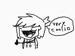 Drawn comment by TreeSapp😠😔
"very cool id"