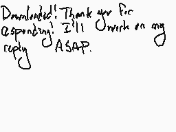 Drawn comment by TheⒷookGrl