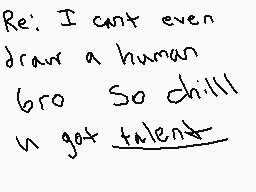 Drawn comment by CynicatXx😑