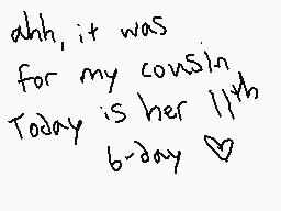 Drawn comment by NebulaCoke