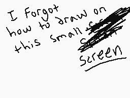 Drawn comment by spaceguts