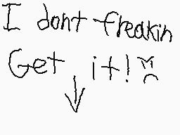 Drawn comment by @♭e d@gger