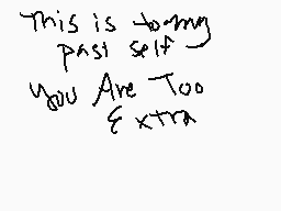 Drawn comment by Alan James