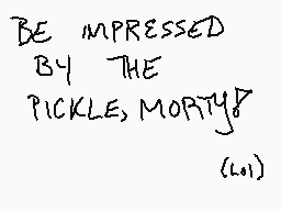 Drawn comment by Flightless