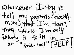 Drawn comment by Flightless