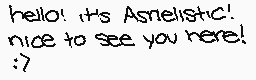 Drawn comment by Asriel