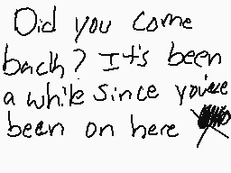 Drawn comment by Dream Wolf